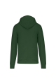 Sweat-shirt Kariban zippé vert
