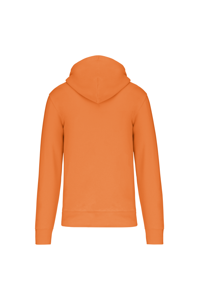 Sweat-shirt Kariban zippé orange