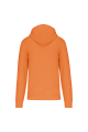 Sweat-shirt Kariban zippé orange