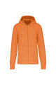 Sweat-shirt Kariban zippé orange