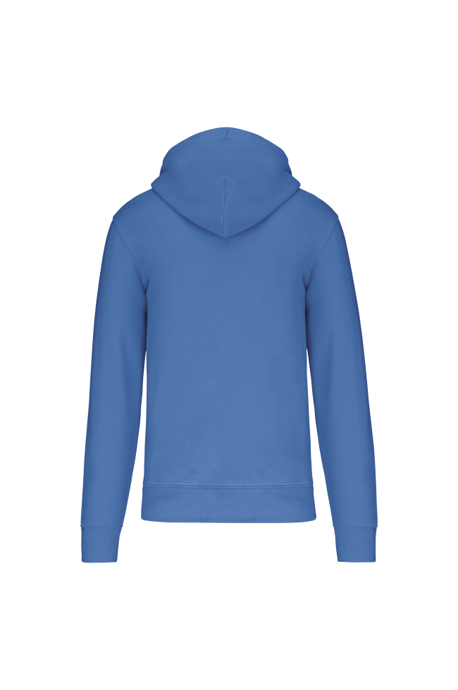 Sweat-shirt Kariban zippé bleu