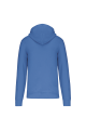 Sweat-shirt Kariban zippé bleu