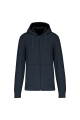 Sweat-shirt Kariban zippé navy