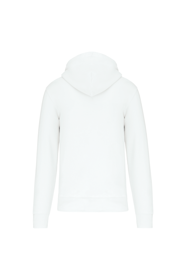Sweat-shirt Kariban zippé blanc