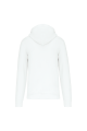 Sweat-shirt Kariban zippé blanc
