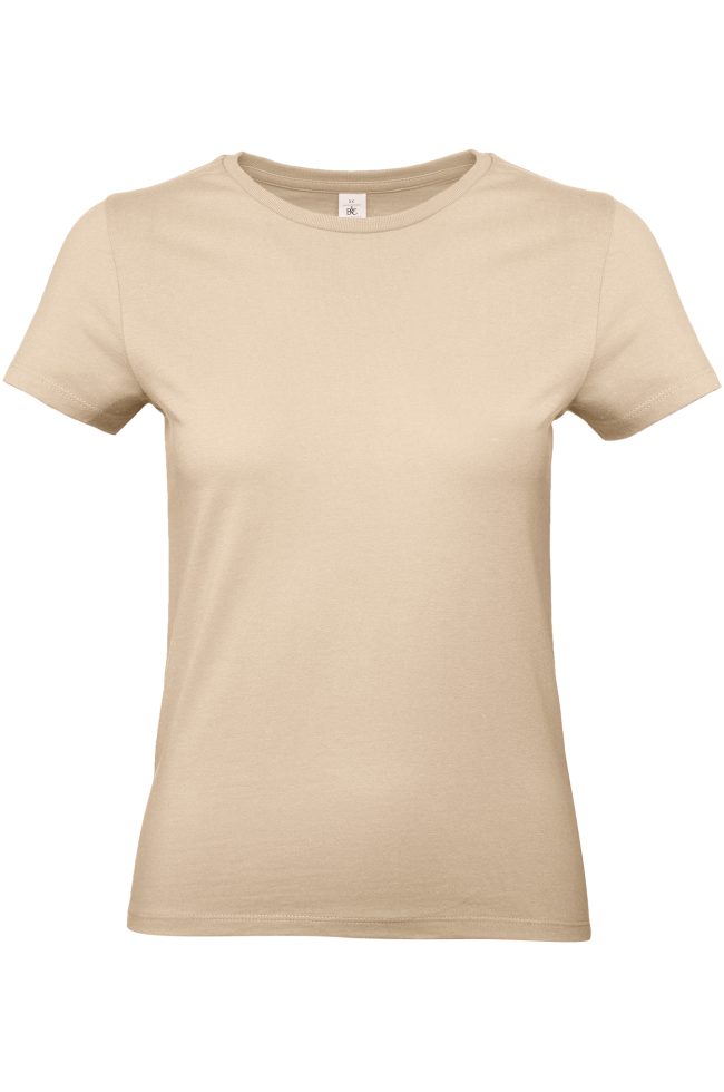 CGTW04T - Tee-shirt femme E190 sable