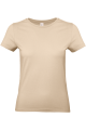 CGTW04T - Tee-shirt femme E190 sable