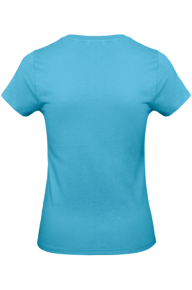CGTW04T - Tee-shirt femme E190 bleu clair