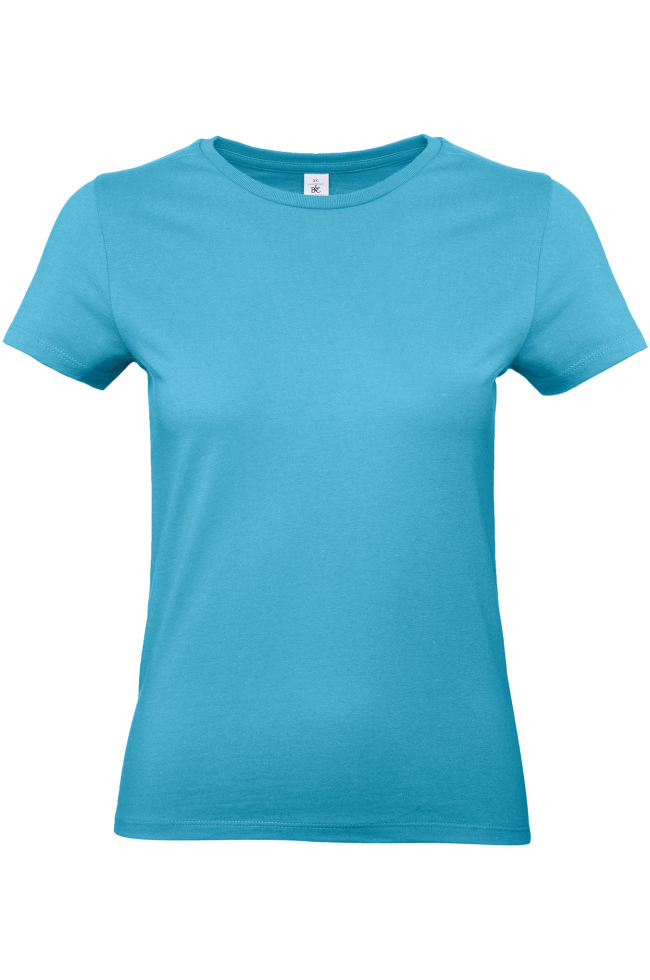 CGTW04T - Tee-shirt femme E190 bleu clair