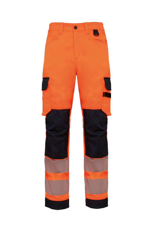 Pantalon de sécurité recyclé multipoches unisexe