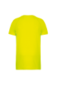 Tee-shirt de sport polyester homme jaune