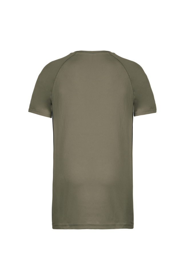 Tee-shirt de sport manches courtes homme personnalisé