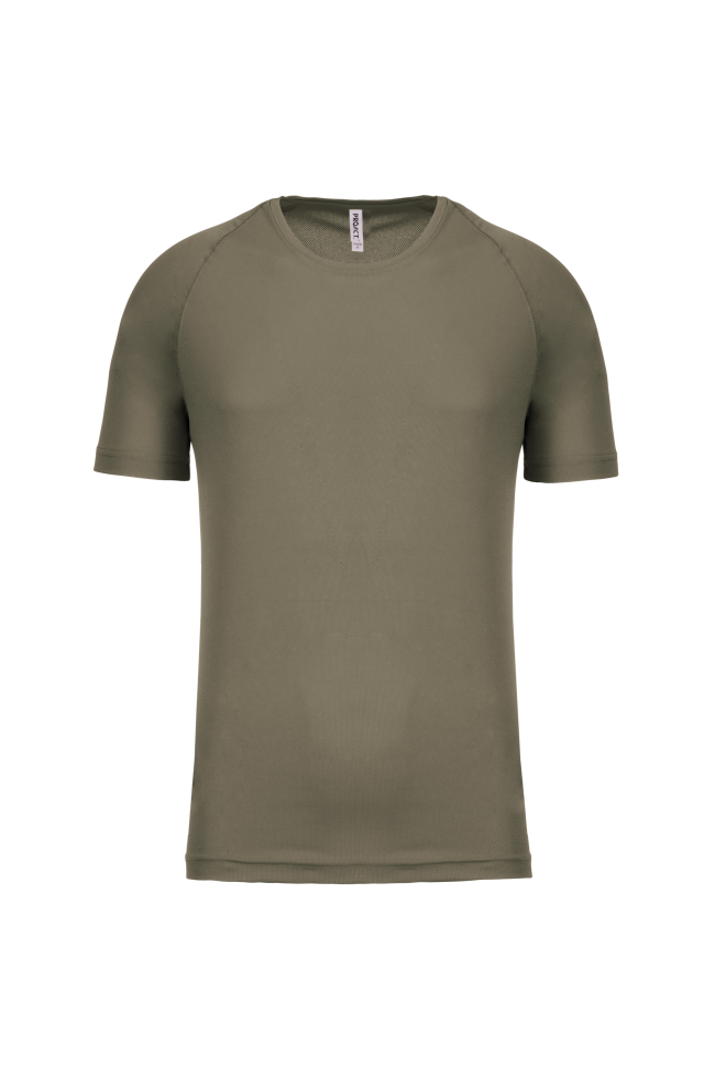 Tee-shirt de sport manches courtes homme personnalisé