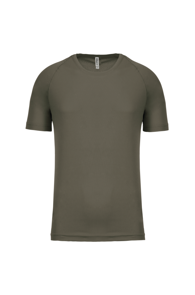 Tee-shirt de sport manches courtes homme personnalisé