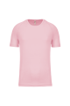 Tee-shirt de sport polyester homme rose poudré