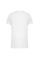 Tee-shirt de sport polyester homme blanc