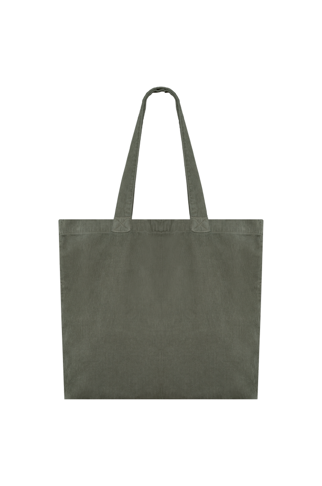 Sac éco délavé en velours côtelé