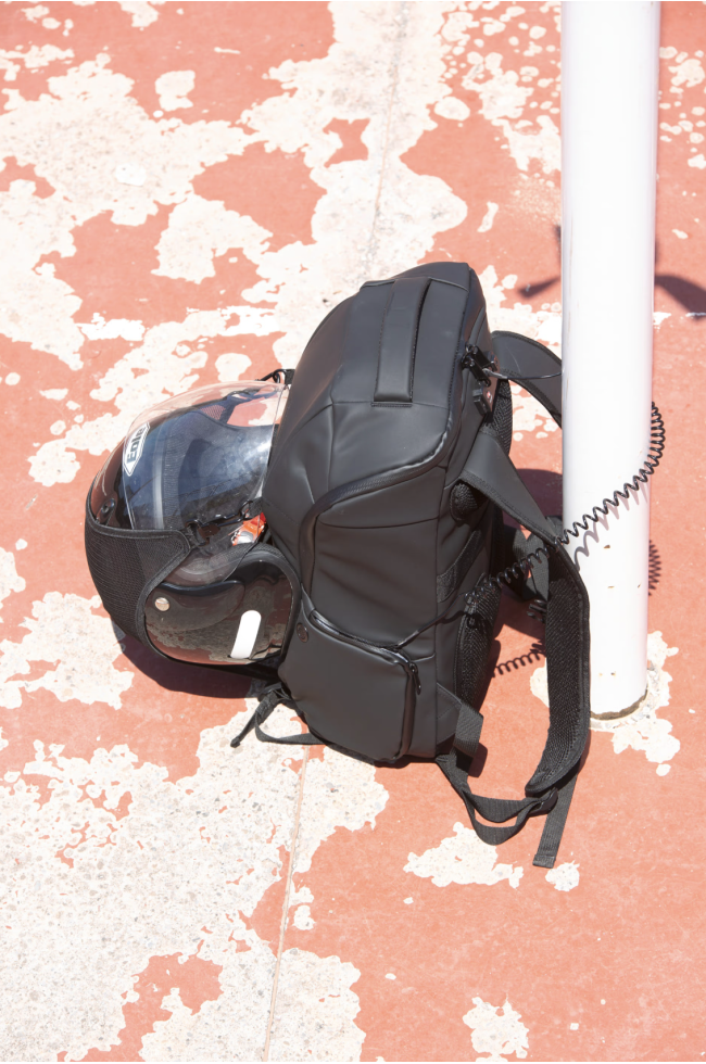Sac antivol imperméable avec porte-casque