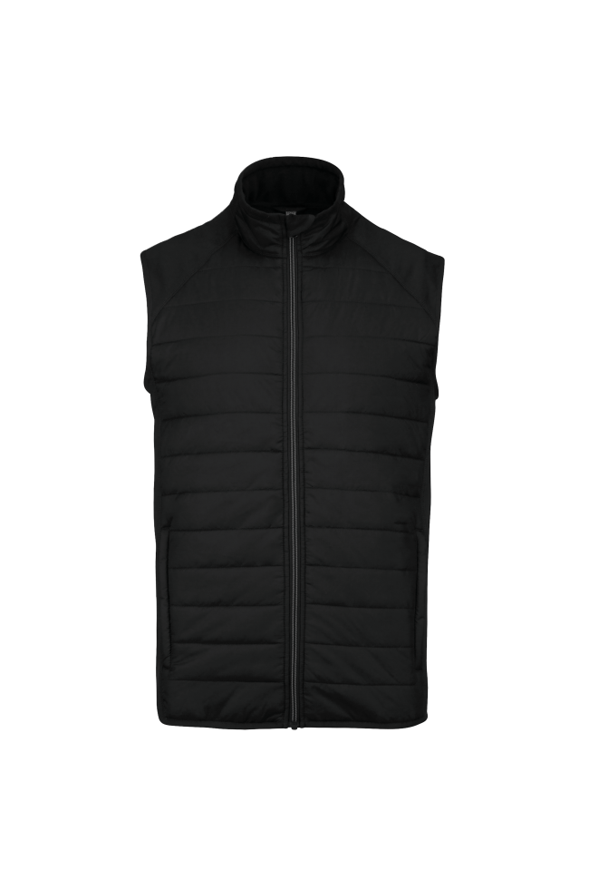 Veste sport bi-matières unisexe personnalisée