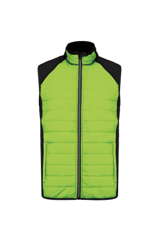 Veste sport bi-matières unisexe personnalisée