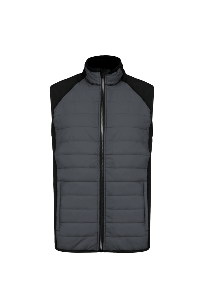 Veste sport bi-matières unisexe personnalisée