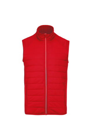 Veste sport bi-matières unisexe personnalisée