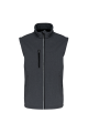 Veste softshell sport manches amovibles unisexe personnalisé
