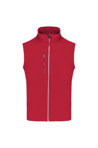Veste softshell sport manches amovibles unisexe personnalisé