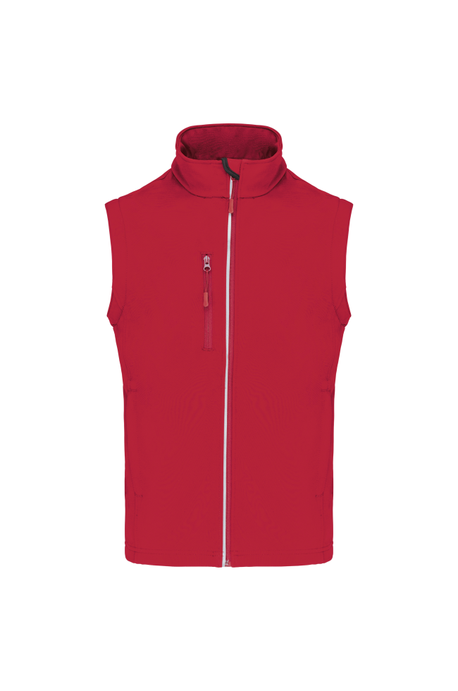 Veste softshell sport manches amovibles unisexe personnalisé