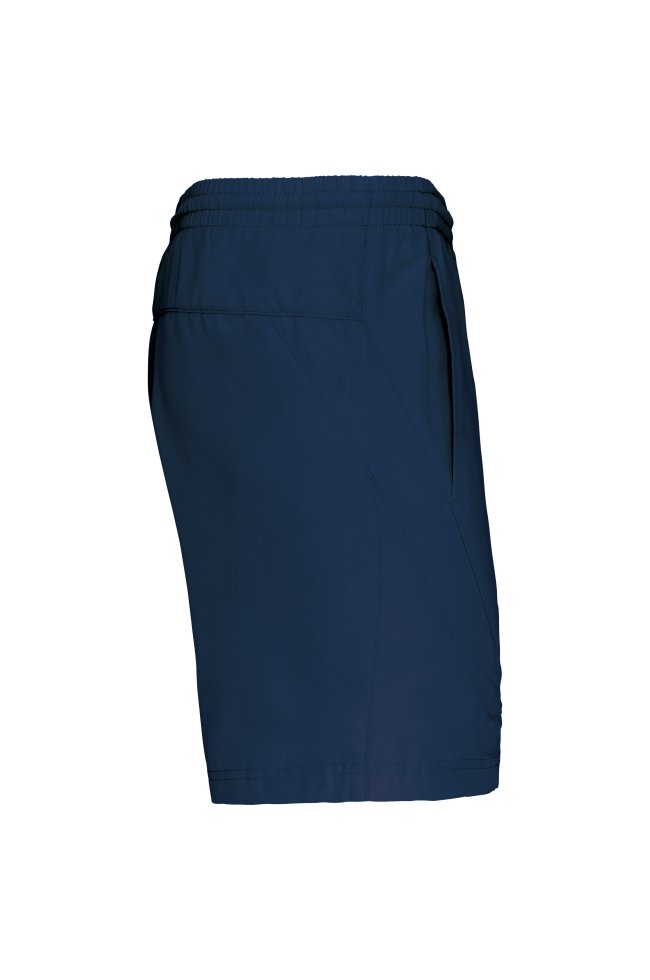 Short de sport personnalisé bleu