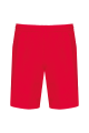 Short de sport personnalisé rouge