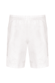 Short de sport personnalisé blanc