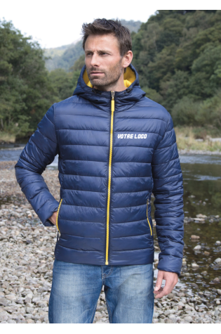 Doudoune homme Snowbird personnalisée