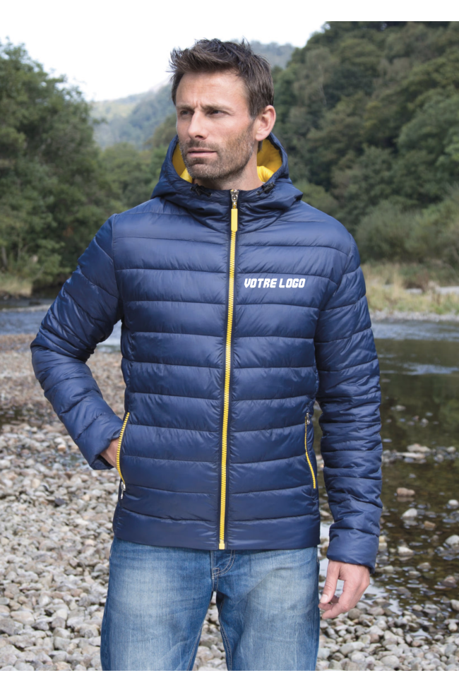 Doudoune homme Snowbird personnalisée