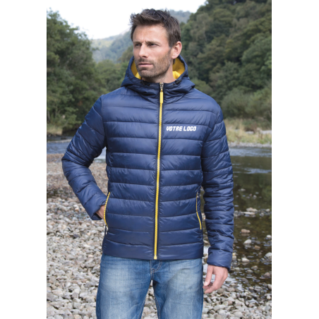 Doudoune homme Snowbird personnalisée