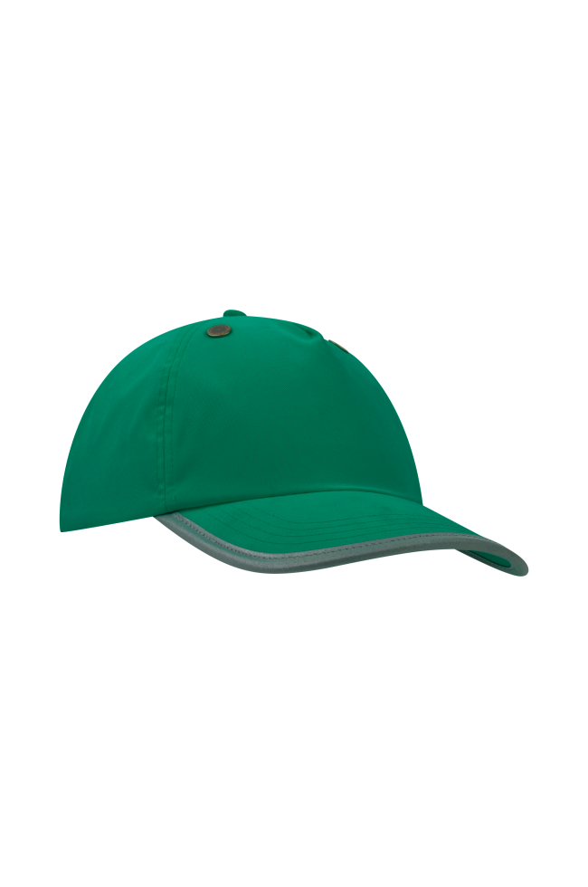 Casquette de protection 5 panneaux personnalisable vert
