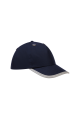 Casquette de protection 5 panneaux personnalisable bleu marine