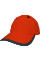 Casquette de protection 5 panneaux personnalisable orange
