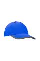Casquette de protection 5 panneaux personnalisable bleu