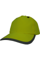 Casquette de protection 5 panneaux personnalisable fluo