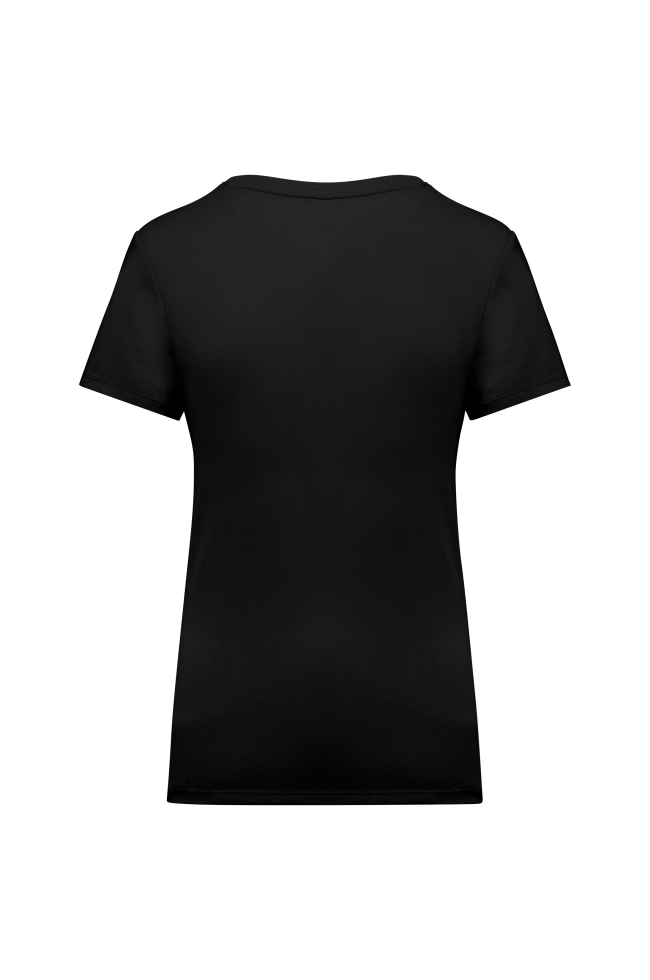 Tee-shirt Bio190 IC femme personnalisable noir