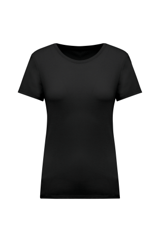 Tee-shirt Bio190 IC femme personnalisable noir