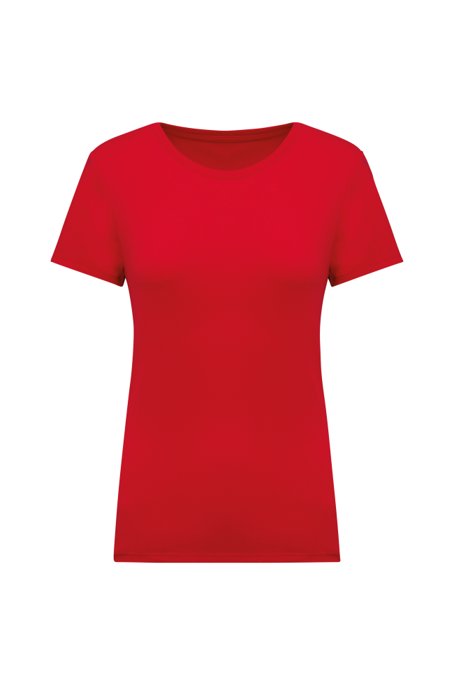 Tee-shirt Bio190 IC femme personnalisable rouge