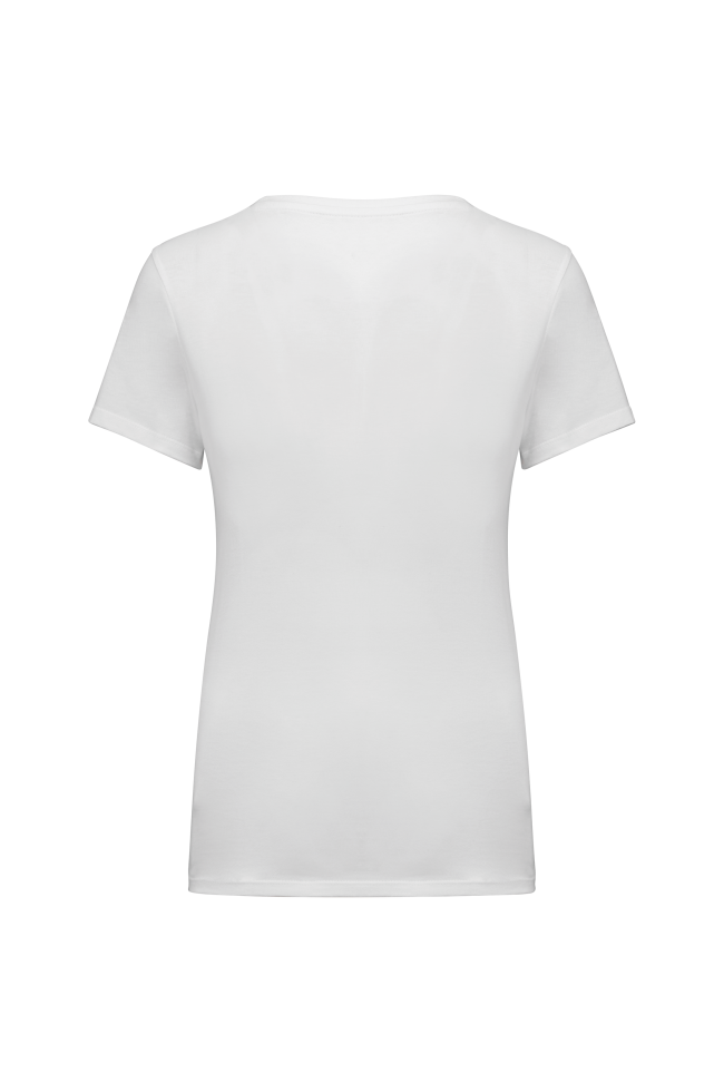 Tee-shirt Bio190 IC femme personnalisable blanc