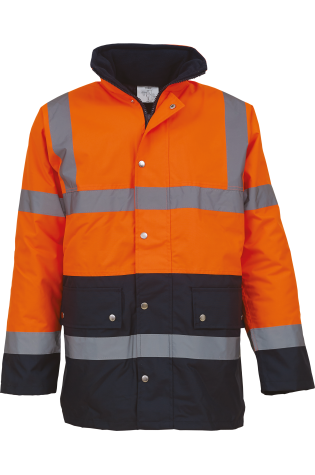 Veste de sécurité bicolore haute visibilité