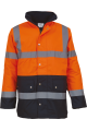 Veste de sécurité bicolore haute visibilité