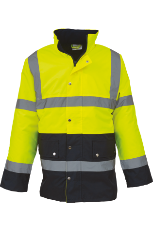 Veste de sécurité bicolore haute visibilité