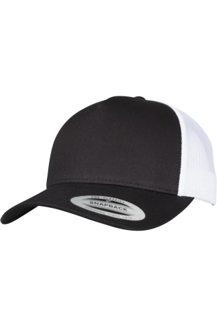 Casquette trucker retro bicolore