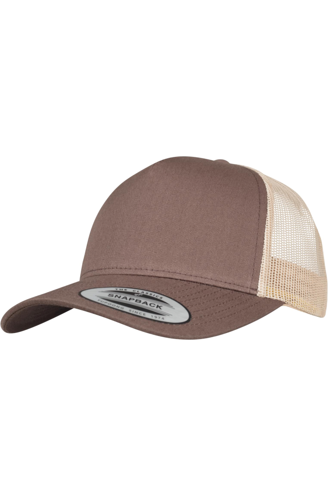 Casquette trucker retro bicolore personnalisable