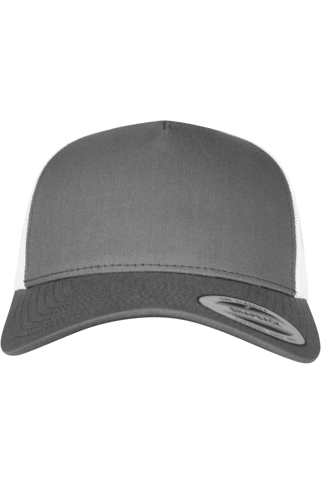 Casquette trucker retro bicolore personnalisable